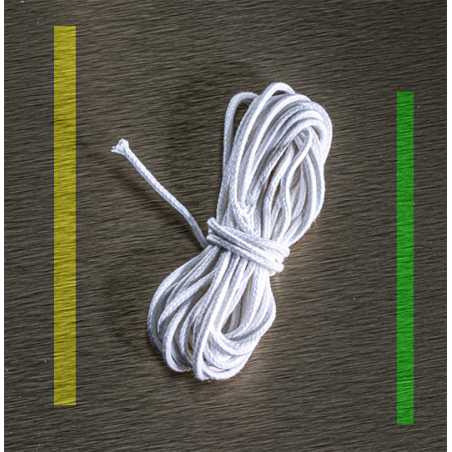 Mèche ronde N. 3 pour bougies