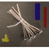 Mèches pour cire de soja, N. 2 - long. 100 mm