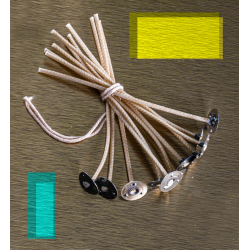 Mèches pour cire de soja, N. 6 - long. 120 mm