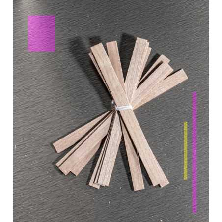 Mèches en bois avec support 9 x 128 x 1 mm