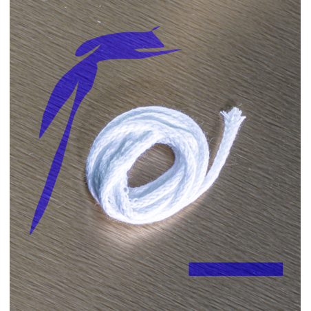 Mèche ronde pour lampe à huile 3,3 mm
