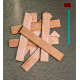 Mèches doubles en bois 20 x 128 x 1 mm