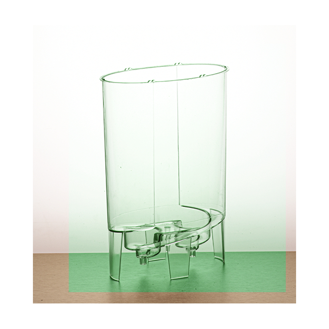 Moule pour Bougies Spirale Double  130 x 65 x 190 mm