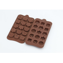 Moule en silicone 5 mini Fleurs