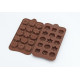 Moule en silicone 5 mini Fleurs