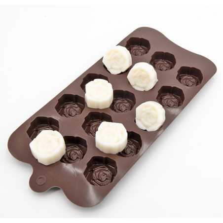 Moule en silicone mini Roses 
