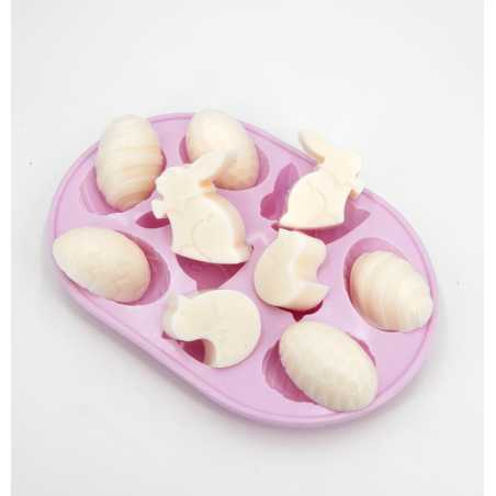 Moule en silicone Sujets de Pâques 