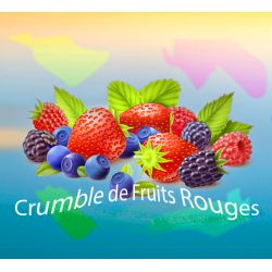 Parfum Crumble de Fruits Rouges pour bougies