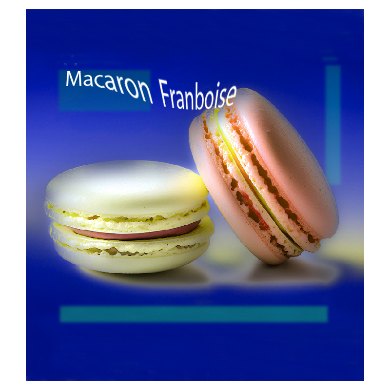 Parfum Macaron Framboise Bougies - MONDO BOUGIES