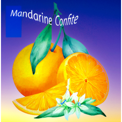 Parfum Mandarine Confite Bougies - MONDO BOUGIES