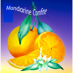 Parfum Mandarine Confite Bougies - MONDO BOUGIES