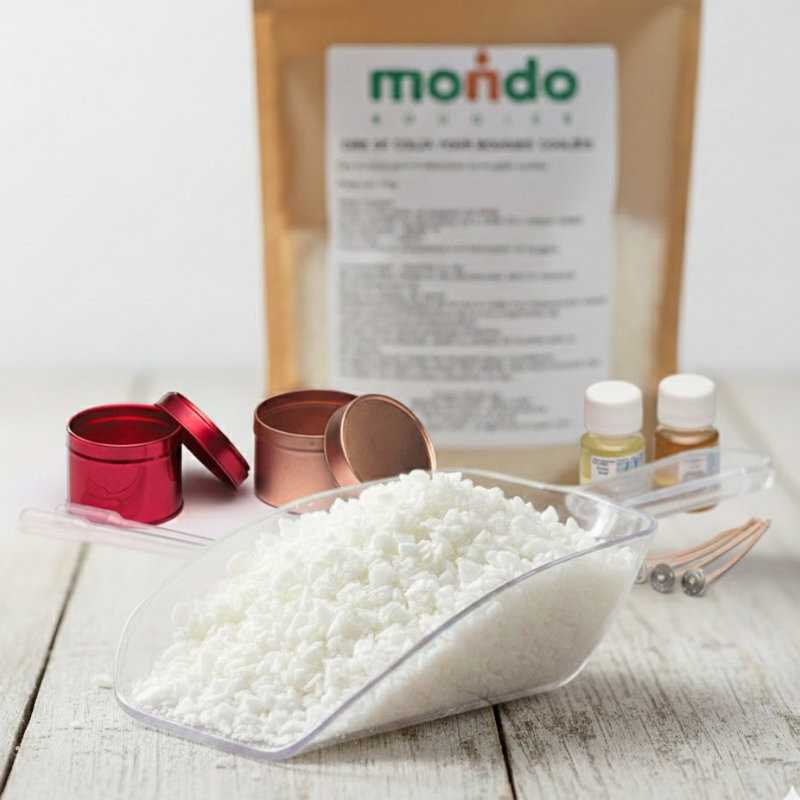 Cire de Soja pour Bougies Coulées – 100% Végétale et Facile à Utiliser - MONDO BOUGIES