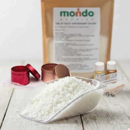 Cire de Soja pour Bougies Coulées – 100% Végétale et Facile à Utiliser - MONDO BOUGIES