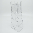 Moule Bougie Cœurs 18cm Polycarbonate Pro | Mondo Bougies