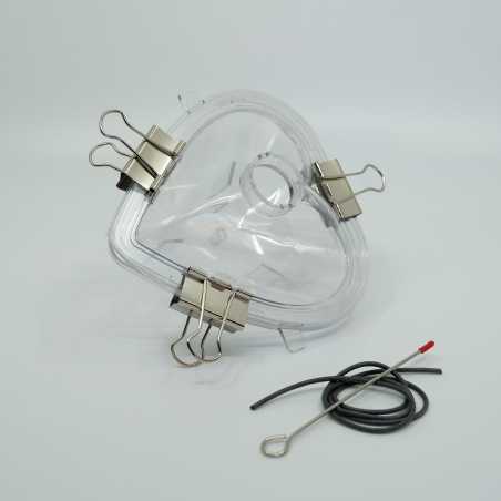 Moule Bougie Cœur 3D 10cm Polycarbonate 2 Pièces | Mondo Bougies