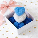 Moule en Silicone coeur de roses PM- MONDO BOUGIES