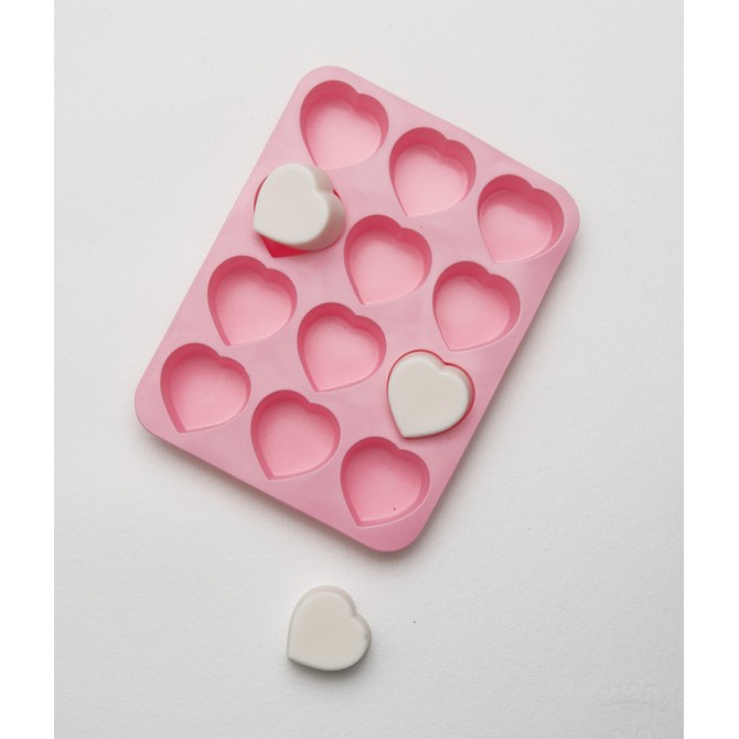 Moule en Silicone pour bougies et fondants coeur XL - MONDO BOUGIES