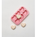 Moule en Silicone pour bougies et fondants coeur mm - MONDO BOUGIES