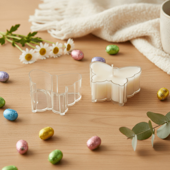 Moules Bougies Chauffe-plat Papillon - MONDO BOUGIES