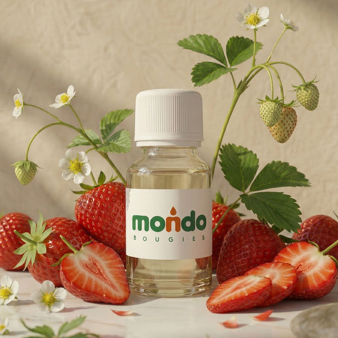 Parfum fraise pour création bougies DIY