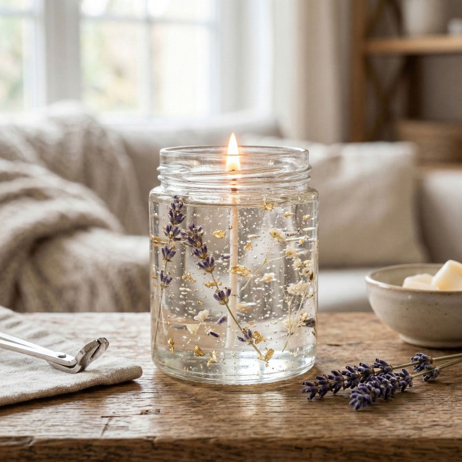 Gel pour Bougies Transparent - Qualité pro | Mondo Bougies