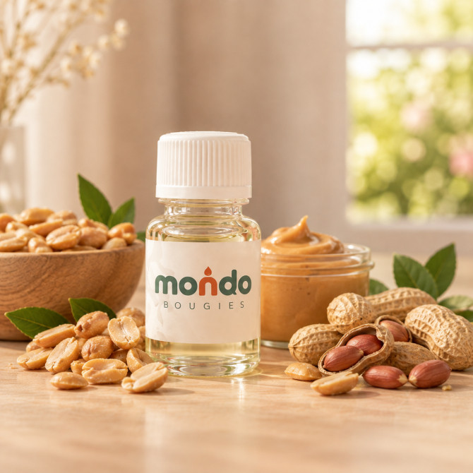 Parfum Cacahuète Grillée Bougies - MONDO BOUGIES