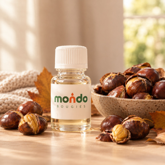 Parfum pour bougies Marron Chaud - MONDO BOUGIES