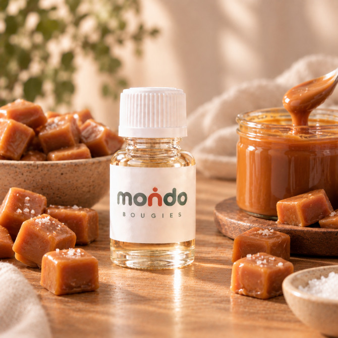 Parfum Caramel Bougies - MONDO BOUGIES