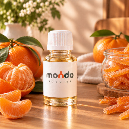 Parfum Mandarine Confite Bougies - MONDO BOUGIES