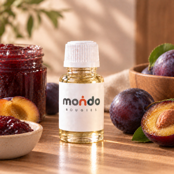 Parfum Confiture de Prune Bougies - MONDO BOUGIES