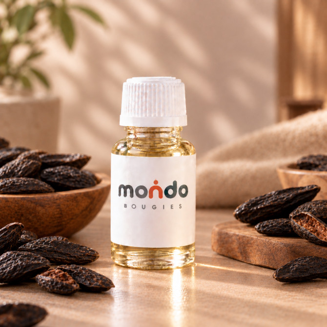 Parfum Fève de Tonka Bougies - MONDO BOUGIES