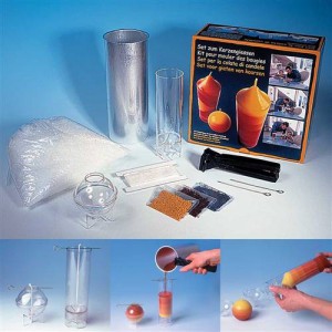 Kit complet de fabrication de bougies parfumées, ensemble de bougies pour  adultes débutants, démarreur de bricolage, Pot rond, bocaux en verre