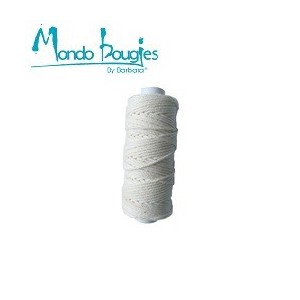 Mèche Bougie Ronde en coton